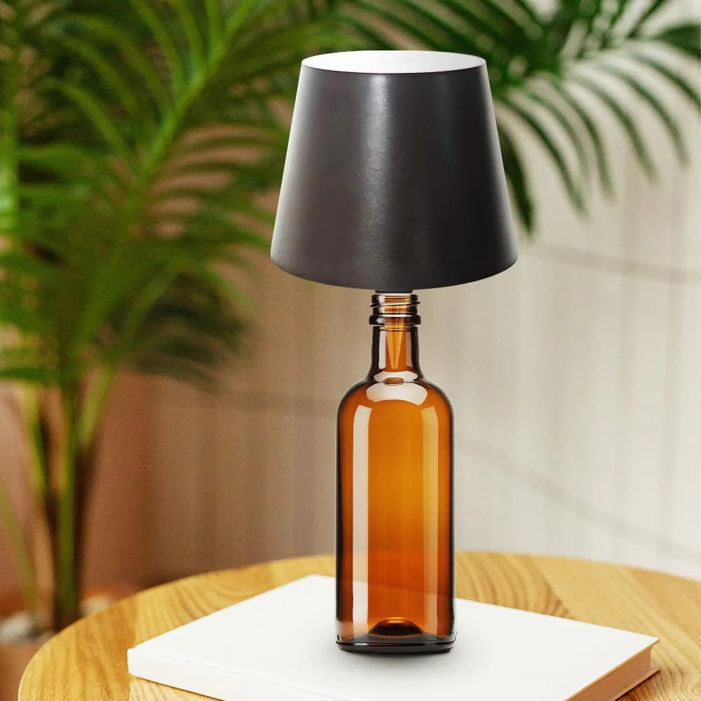 Innovative LED Wine Bottle Light with Adjustable Brightness and USB Charging